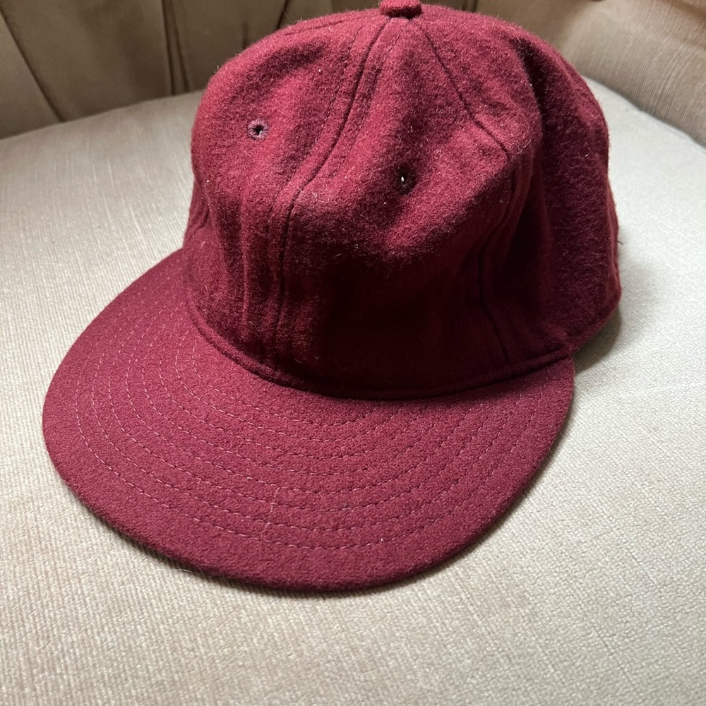 Ebbets Field Flannels Maroon Hat